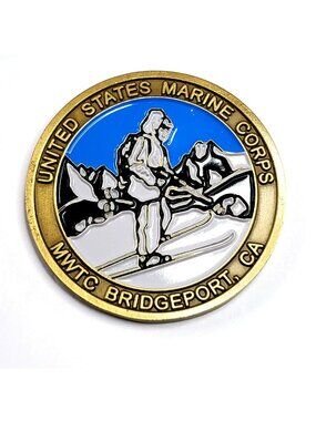 United States Marine Corps MWTC Bridgeport CA Challenge Coin